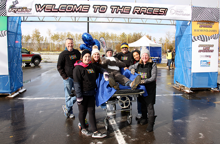 NLHF Hospital Bed Races - Team Photo